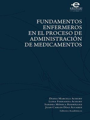 cover image of Fundamentos enfermeros en el proceso de administración de medicamentos